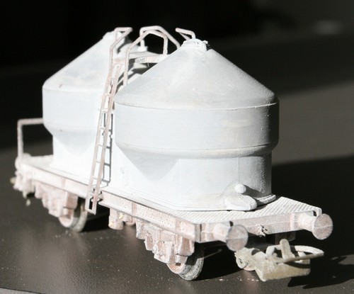 Wagon double silos - wagon,