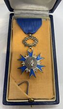 Ancienne Médaille Ordre National du Mérite Chevalier Ordonnance avec Ecrin