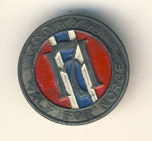 Insigne politique norvégien - insigne,