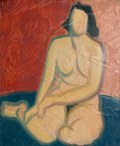 Portrait femme nue - de,