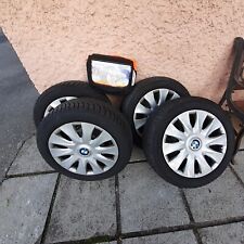 4 PNEUS NEIGE SUR JANTES TOLES POUR BMW SERIE 1  (E87 F21/F20)  ou 2 coupé (F22)