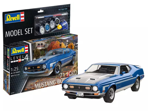 Revell ford mustang boss - ford, 351