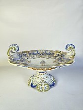 Plat de présentation  en Céramique Décor Rouen Fait main 