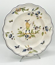 Assiette en faïence de