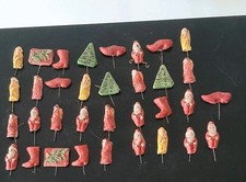 Vintage lot de 34 décorations