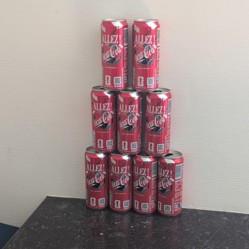 Coca cola lot canettes - 9,