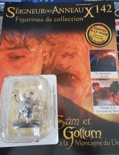 figurine eaglemoss le seigneur des anneaux /Lord of the rings SAM & GOLLUM 142