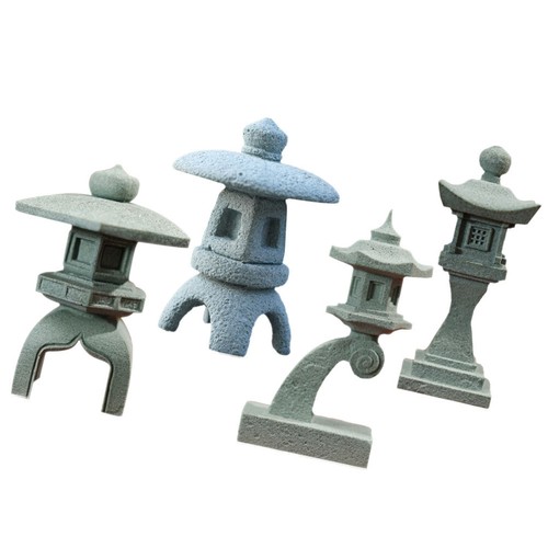 Pcs lanterne jardin japonais - 4,