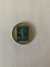 TIMBRE MONNAIE 25 CENTIMES