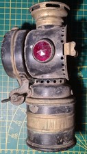 LAMPE LANTERNE ANCIENNE ACETYLENE CARBURE VELO MOTO Vitaphare KARBIDLAMPE 