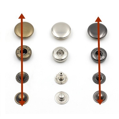 Boutons pression sets - 10, en