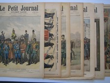 LOT 7 N° OLD MAGAZINE PETIT JOURNAL RUSSIE RUSSIA ROSSIYA RUSSLAND TSAR ZAR CZAR