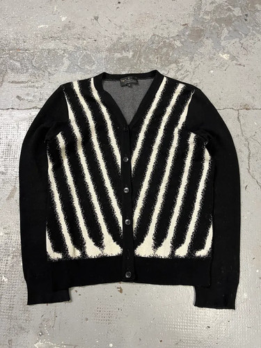 Agnes black white striped - agnes, b