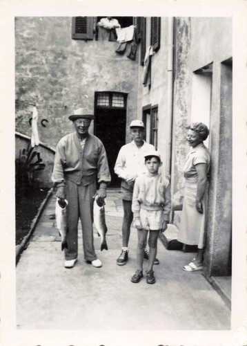 Ancienne photographie 1954 - ancienne, au