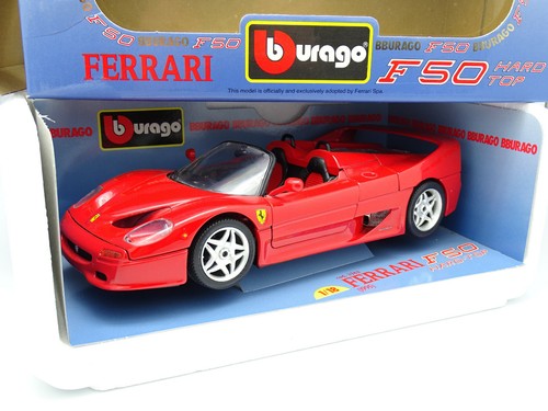 Burago ferrari f50 hard - 1/18,