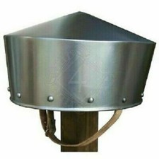 Casque Médiéval Viking De Noël Chevalier Casque Kettal Armure De Bataille Nasale