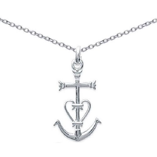 Pendentif croix camargue - pendentif,