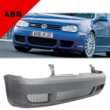PARECHOC PARE CHOC AVANT PREMIUM POUR VW GOLF 4 LOOK R32 - MATIERE ABS - GRILLES