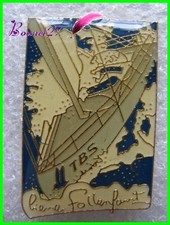 Pin's Bateau Voilier TBS Pierre Follenfant Course de voile sport  #1219