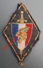 1940 WW2 Insigne tissu Béret Leader Légion Française des Combattants ORIGINAL