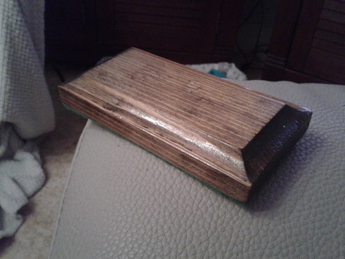 Socle bois pour figurines 128 - socle,