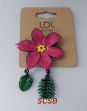 BROCHE LOL BIJOUX METAL EMAIL