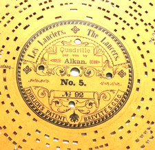 ORGAN disc Ariston organette