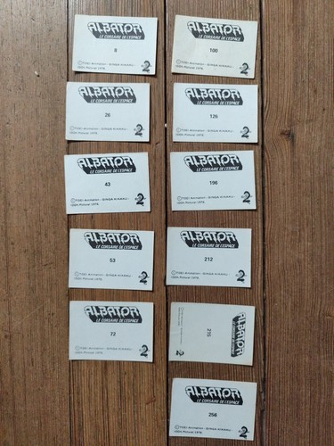 Albator lot vignettes - 11,