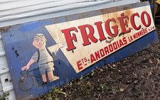 Grandes tôles publicitaire