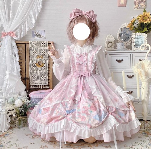 Rose rabbit women lolita jsk - women's,