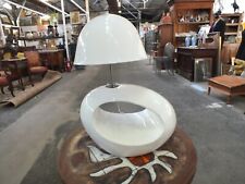 lampe à poser art déco blanche atribuer luigi colani année 60 70