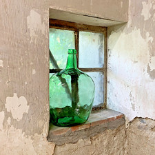 Ancienne Bonbonne en Verre