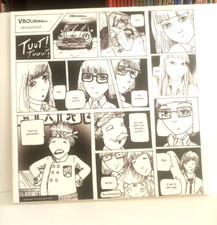 Tableau bande dessinée noir