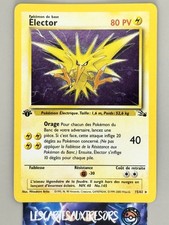 Carte Pokémon ÉLECTOR 15/62 EDITION 1 ED1 Fossile NM VF FR