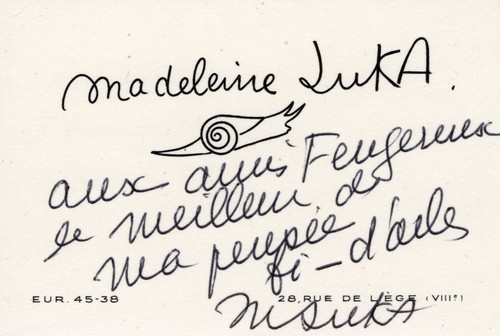 Madeleine luka peintre - peintre, /