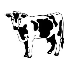 Sticker autocollant vache