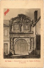 CPA AK Yonne - Portail de la