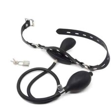 Plug anal gode gonflable baillon bouche sextoy BDSM soumis hard chienne collier