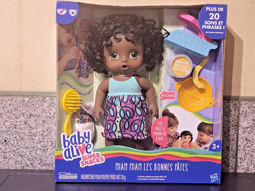 Baby alive super snacks miam - super,