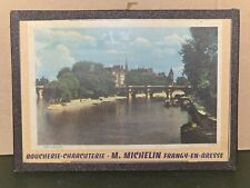 PUBLICITE SOUS VERRE BOUCHERIE-CHARCUTERIE M-MICHELIN FRANGY-EN-BRESSE