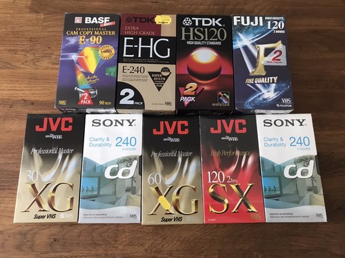 Vhs lot neuf - neuf, vierge