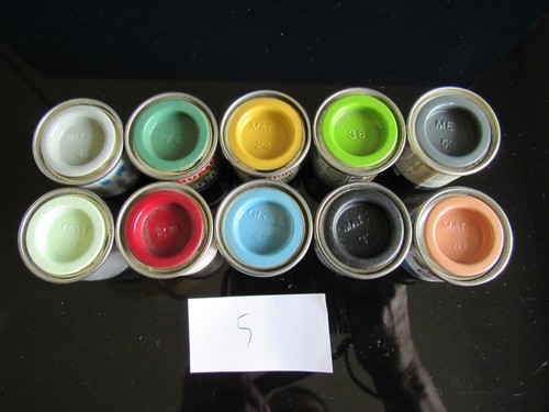 Lot pots de peinture a - lot,