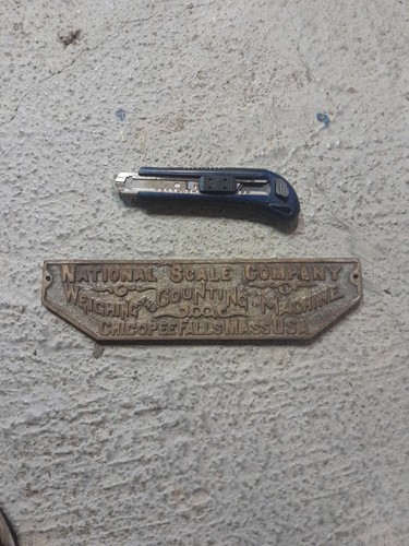 Plaque fonte publicitaire - plaque,