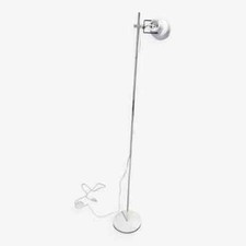 Lampe Space-Age - Lampadaire design scandinave - orientable - Ep. vintage -blanc