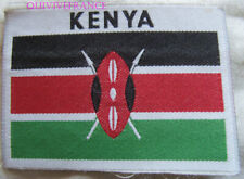 IN17477 - INSIGNE TISSU PATCH DRAPEAU KENYA