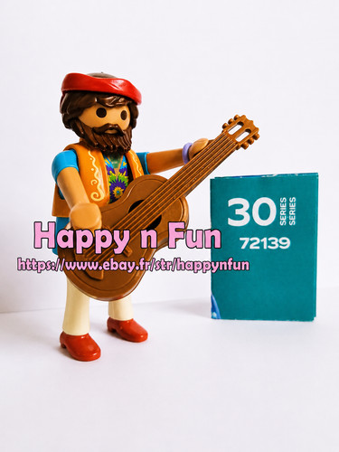 Playmobil 72139 guitariste - playmobil, ®72139