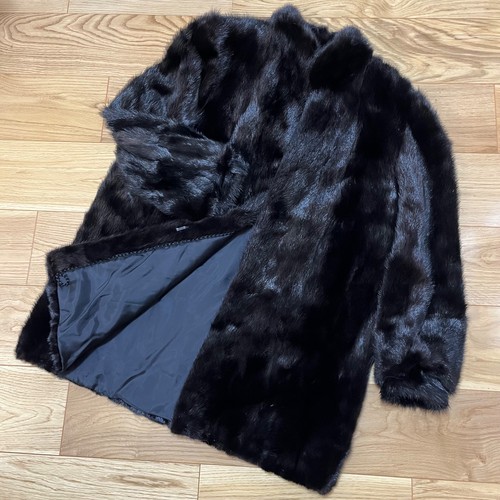 Manteau fourrure étiquette