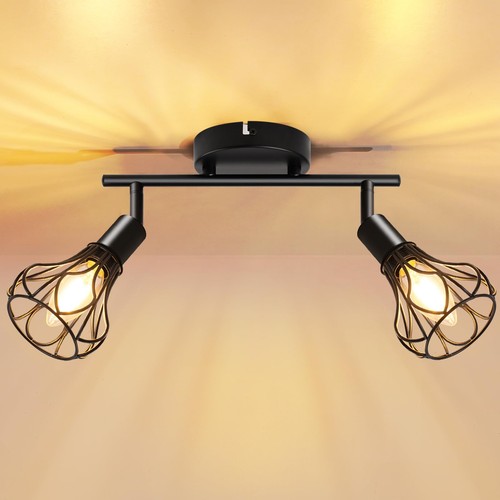 Plafonnier industriel spots - plafonnier,