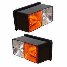 Convient aux lentilles de feu latéral avant pour tracteur Ford 4600 550 5610 ...