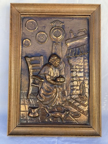 Tableau ancien bois et - tableau,